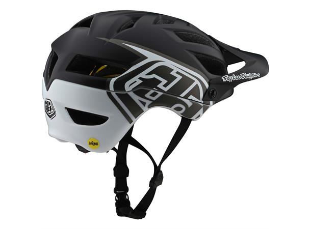 Troy Lee Designs A1 MIPS Helmet Classic Black/White