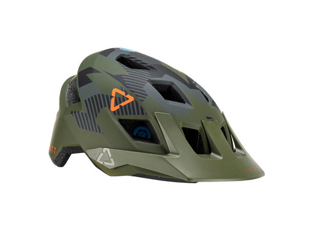 Leatt Junior MTB AllMtn 1.0 Helmet XS Camo, XS (53-54cm)