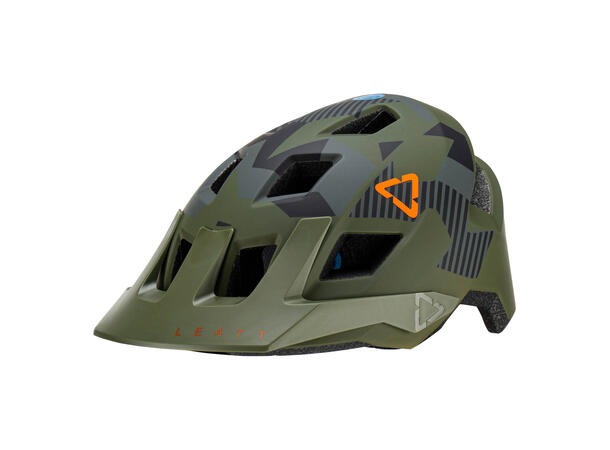 Leatt Junior MTB AllMtn 1.0 Helmet XS Camo, XS (53-54cm)