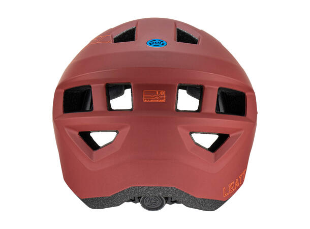 Leatt MTB AllMtn 1.0 Helmet, Lava Lava