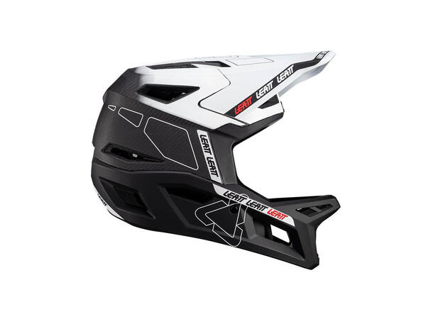 Leatt Gravity 6.0 Carbon Helmet White LG White, LG (59cm-60 cm)