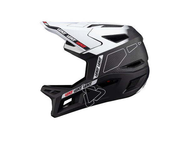 Leatt Gravity 6.0 Carbon Helmet White LG White, LG (59cm-60 cm)