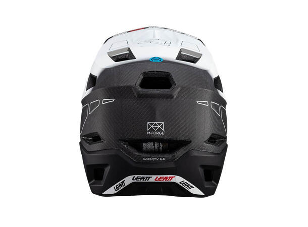 Leatt Gravity 6.0 Carbon Helmet White LG White, LG (59cm-60 cm)