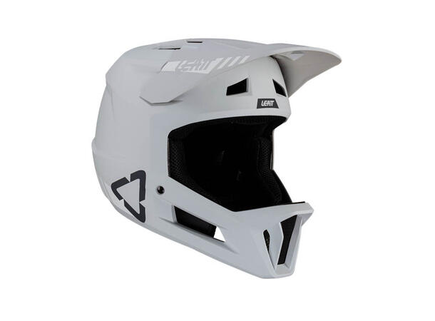Leatt MTB Gravity 1.0 Helmet Steel LG Steel, LG (59cm-60 cm)