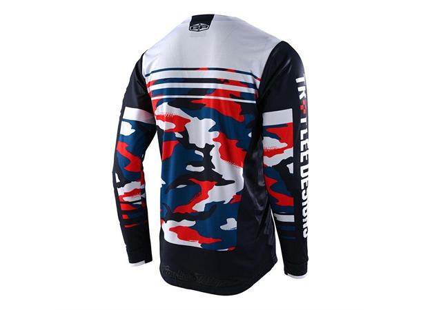 Troy Lee Designs GP Jersey Formula Camo Navy/Red